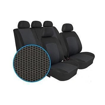 SIXTOL Калъфи за toyota avensis verso, от 2001-2009 г. , 5 места, динамичен графит sixtol