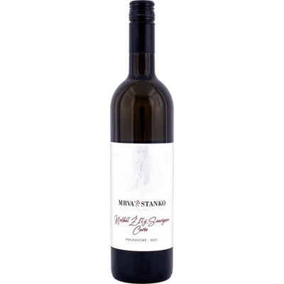 Mrva & Stanko Muškát Žltý Sauvignon Cuvée Polosuché 12,5% 0,75 l (čistá fľaša)