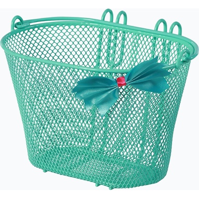 Basil Предна кошница за велосипед Basil Jasmin Bow-tie 12"-20" green