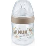 Nuk Шише със силиконов биберон NUK for Nature - 150 ml, размер S, Бежово (10743074) - ozone