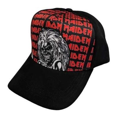 Iron Maiden Baseball Cap: Eddie Logo Repeat