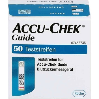 Accu Chek guide testovaci prouzky 50 ks