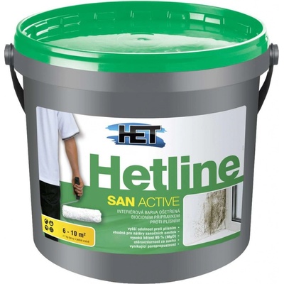 Het HETLINE SAN ACTIVE protiplísňová malířská barva 15kg