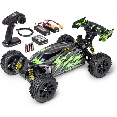 Carson RC Akuma Buggy 4WD green 100% RTR 1:8