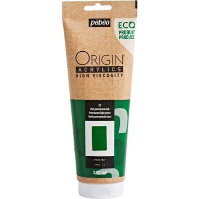 Pébéo Origin АКРИЛНА боя Permanent Green Light 240 ml 1 бр (817223)