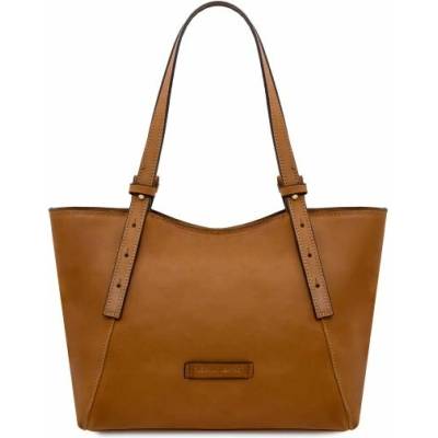 Tuscany Leather Kožená shopper kabelka Libra Hnedá