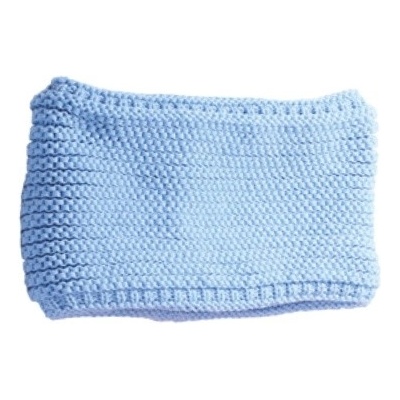 Pletex L481 pletený tunel s fleecovou podšívkou světle modrá