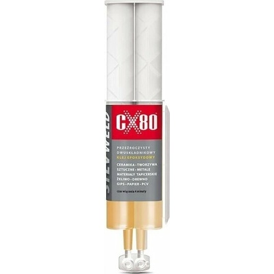 CX80 SILV Epoxy Adhesive - Průhledné epoxidové lepidlo do 150 °C 24 ml