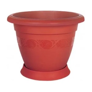 IRAK PLASTİK Саксия Лукс - 55 х 66 см - Кафява 109л (0131425)