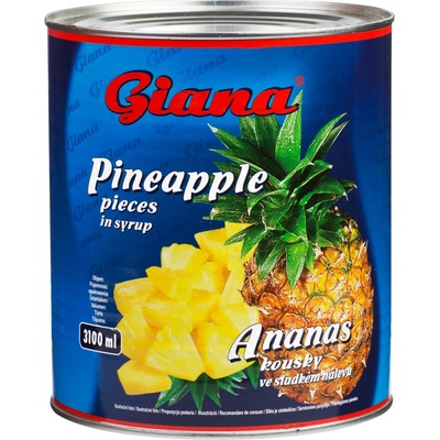 Giana ananas kousky, 3100ml