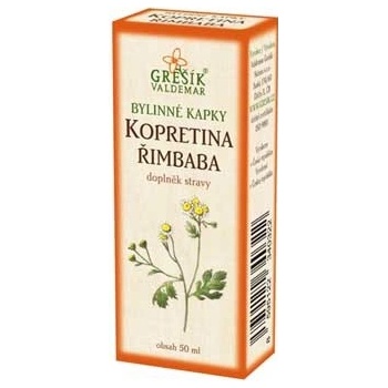 Grešík Kopretina řimbaba bylinné kapky 50 ml