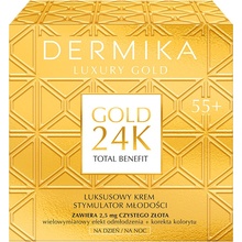 DERMIKA krém GOLD 24 Stimulátor mladosti 55+ 50 ml