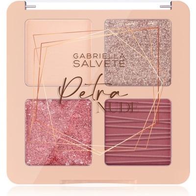 Gabriella Salvete Petra Nude Eyeshadow Palette paletka očních stínů Slip Dress 7 g