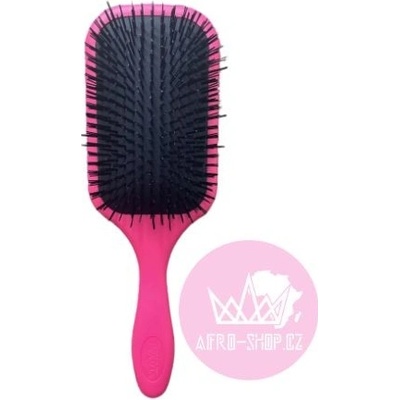 Denman Tangle Tamer Ultra pink plochý kartáč na vlasy