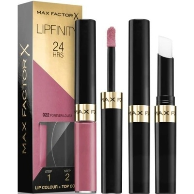 Max Factor Lipfinity 24HRS lesklý tekutý rúž 022 Forever Lolita 4,2 g