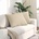 vidaXL Диван възглавници 2 pcs Крем 70 x 50 cm текстил (42013772)