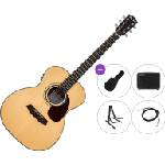 Pasadena PG-200E Premium SET Natural Електро-акустична китара Джъмбо