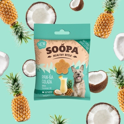 SOOPA Zdravé maškrty s Paw Na colada 50 g 50 g
