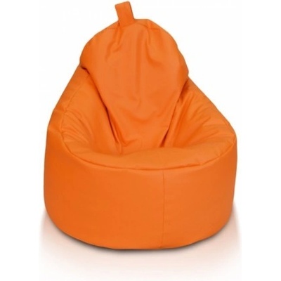 Ecopuf Yoko ekokůže E4 Oranžová