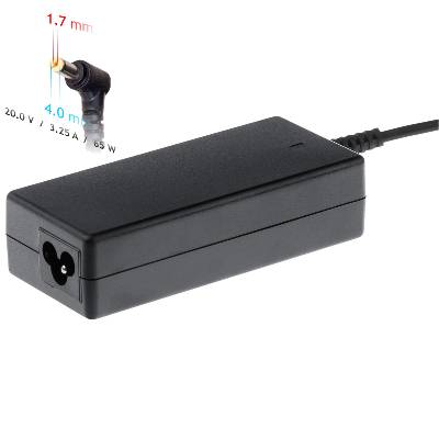 Napájecí zdroj Akyga AK-ND-74 20V/3.25A 65W 4.0x1.7mm konektor - neoriginální (AC adaptér, nabíječka, napájecí zdroj vhodný pro notebooky IBM / Lenovo)