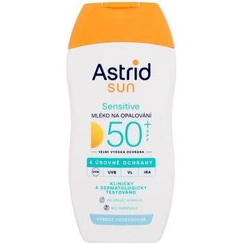 Astrid Sun Sensitive mléko na opalování SPF50+ 150 ml