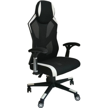 RFG Геймърски стол RFG Soft Game, дамаска и меш, полиамидна основа, до 130 kg, (4010200184)