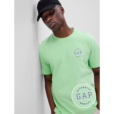 GAP Неонова тениска с лого GAP GAP | Zelen | МЪЖЕ | XL