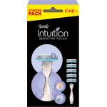 Wilkinson Sword Самобръсначка Wilkinson Intuition Sensitive Touch + 5 резервни глави