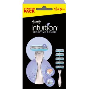 Wilkinson Sword Самобръсначка Wilkinson Intuition Sensitive Touch + 5 резервни глави