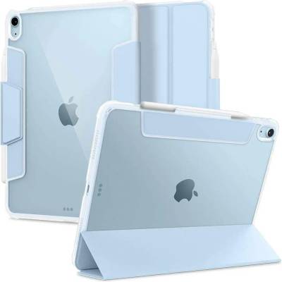Spigen Ultra Hybrid Pro Case - удароустойчив хибриден кейс от най-висок клас за iPad Air 4 (2020) (светлосин)
