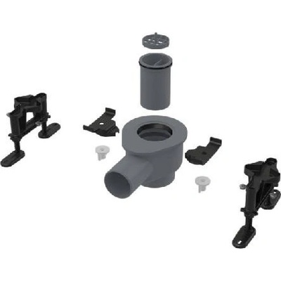 Alcaplast APZ-S12 sifon DN50 pro žlab APZ13 Modular a sada nastavitelných nohou APZ-S12