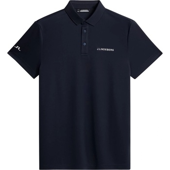 J Lindeberg Golf Блуза с яка J Lindeberg Golf Men's JLG Bridge Short-Sleeve Performance Polo Shirt - Navy