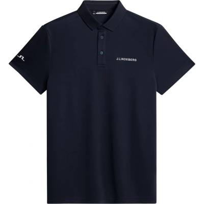 J Lindeberg Golf Блуза с яка J Lindeberg Golf Men's JLG Bridge Short-Sleeve Performance Polo Shirt - Navy