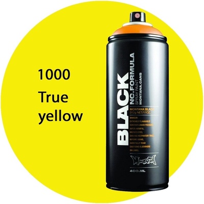 MONTANA BLACK 1000 true yellow 400ml