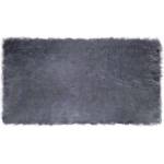 vidaXL Изкуствена овча килим TAFALLA Антрацит 60 x 110 cm Полиестер (42021587)