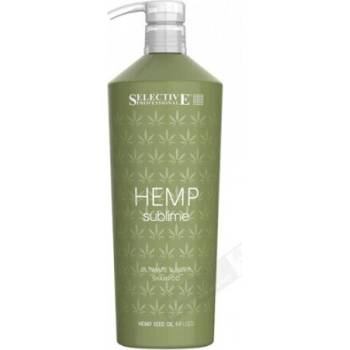 Selective Professional Хидратиращ шампоан с конопено масло Selective Hemp Sublime Ultimate Luxury Shampoo 1000мл