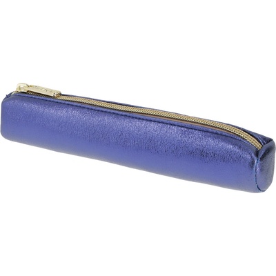Herlitz Puzdro mini okrúhle metalická modrá