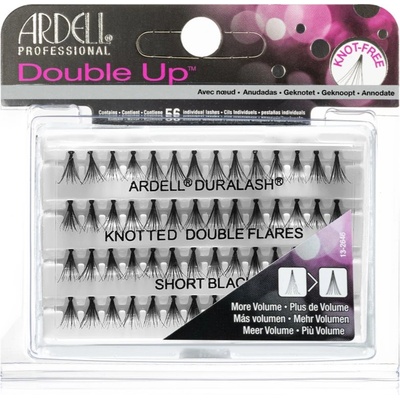 Ardell Double Up изкуствени мигли в сноп с възел размер Short Black