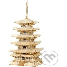 Robotime Rolife 3D Dřevěná Pagoda TGN02 275 ks