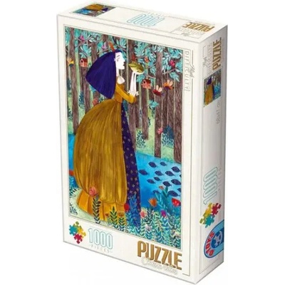 D-Toys - Puzzle Andrea Kürti: The frog princess - 1 000 piese