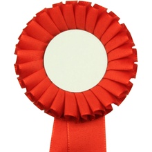 Kokarda jednořadá standard pr. 8 cm červená