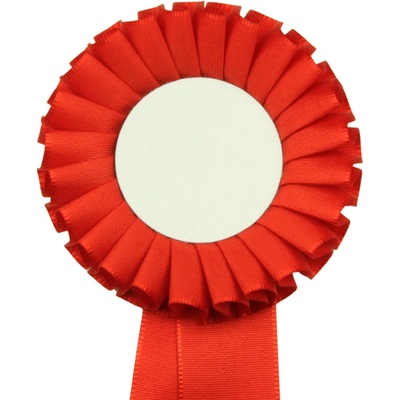 Kokarda jednořadá standard pr. 8 cm červená – Zbozi.Blesk.cz