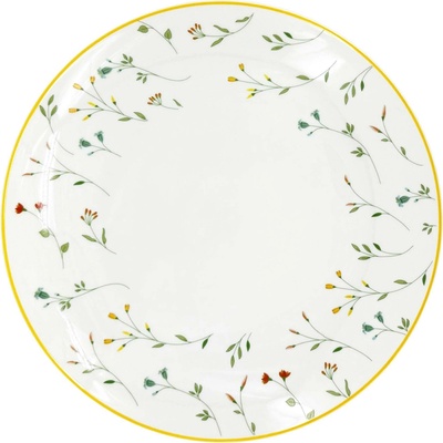 by inspire Mělký porcelánový talíř Linea Botanic 27 cm