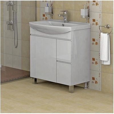 Triano Шкаф с умивалник за баня 75 cm Флорида (73067)