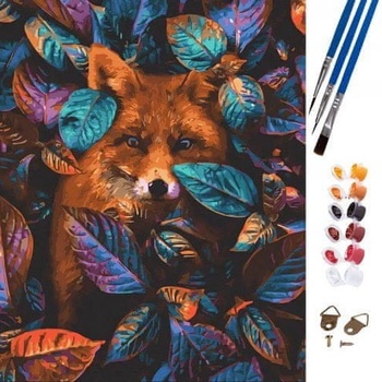 Foxter 2607 Maľovanie podľa čísel Líška 47 x 58 cm