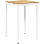 vidaXL Градинска бар маса Бяло 70 x 68, 5 x 105 см (901775)