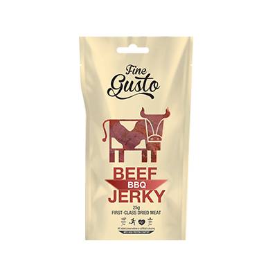 Fine Gusto Hovězí jerky - BBQ 25g