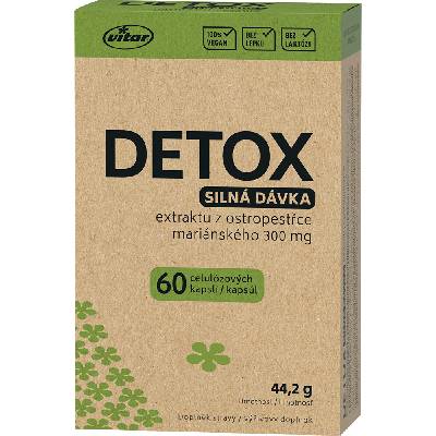 Vitar Detox Silná dávka 60 kapsúl