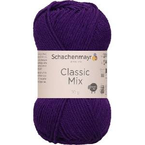 Schachenmayr Classic Mix 00049 Purple Плетива прежда (9807015-00049)
