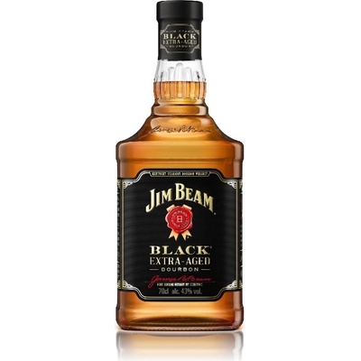 Jim Beam Black Extra Aged 43% 0,7 l (holá láhev)